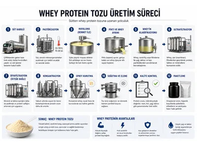 Whey Protein Tozu Nasıl Üretiliyor?