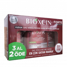 Bioxcin Forte Saç Dökülmesine Karşı Bakım Şampuanı 300 ml - 3 Al 2 Öde