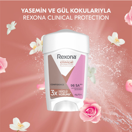 Rexona Clinical Protection Kadın Stick Deodorant Confidence