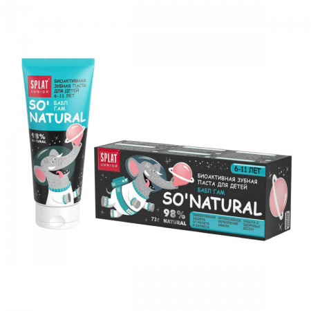 Splat Bubble Gum Çocuk Diş Macunu 73 gr 6-11 Yaş