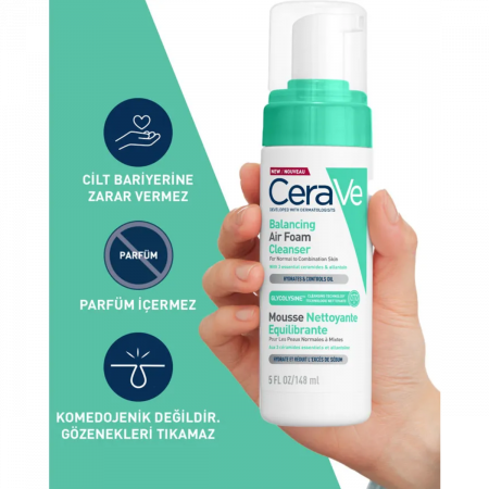 CeraVe Balancing Air Foam Cleanser