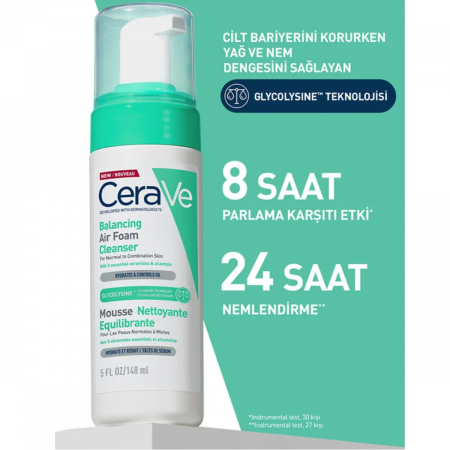 CeraVe Balancing Air Foam Cleanser