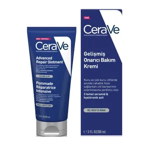 CeraVe Gelişmiş Onarıcı Bakım Kremi Kuru ve Çok Kuru Ciltler