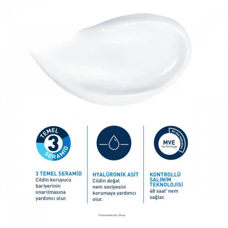 CeraVe Nemlendirici Krem Kuru ve Çok Kuru Ciltler