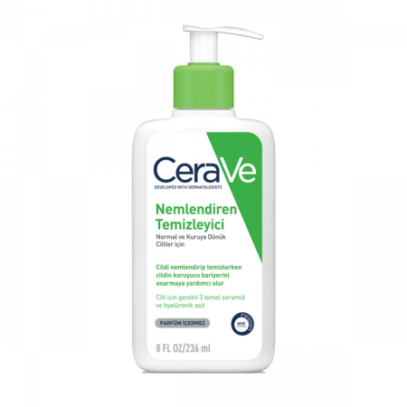 CeraVe Normal Ve Kuru Ciltler İçin Nemlendiren Temizleyici