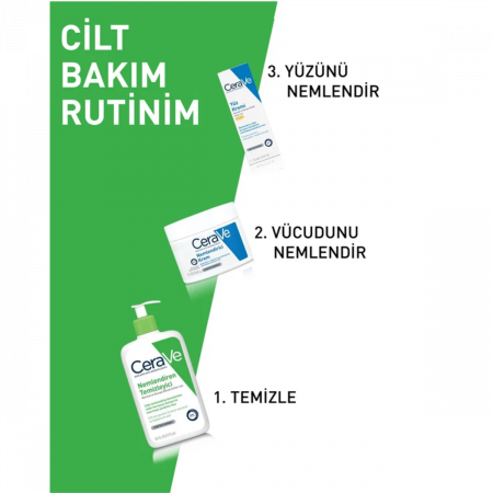 CeraVe Normal Ve Kuru Ciltler İçin Nemlendiren Temizleyici