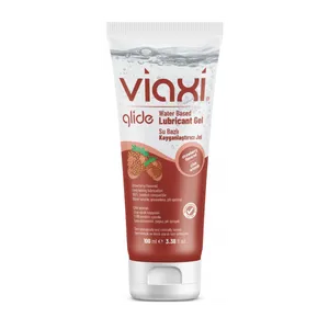Viaxi Glide Çilek Aromalı Kayganlaştırıcı Jel