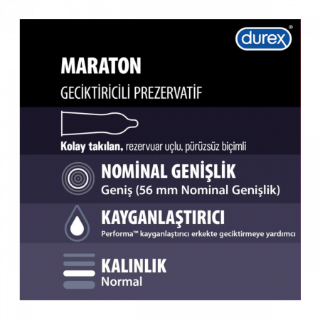 Durex Maraton Prezervatif 10 adet
