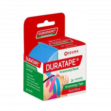 Duratape Kinesiyoloji Bandı 5cm X 5cm Mavi