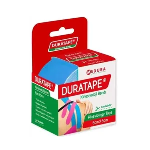 Duratape Kinesiyoloji Bandı 5cm X 5cm Mavi