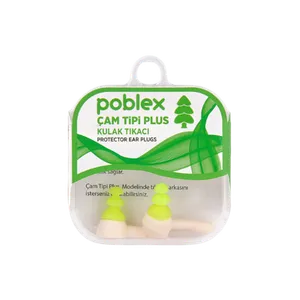 Poblex Çam Tipi Kulak Tıkacı Plus S