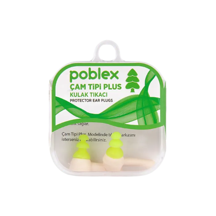 Poblex Çam Tipi Kulak Tıkacı Plus S