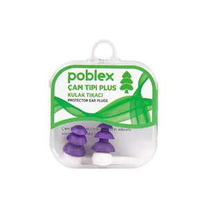 Poblex Çam Tipi Kulak Tıkacı Plus L