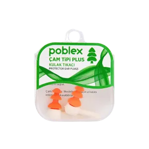 Poblex Çam Tipi Kulak Tıkacı Plus M