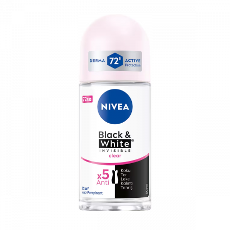 Nivea Black White Invisible Kadın Roll On