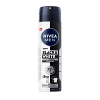 Nivea Men Sprey Deodorant Black White Invisible Original
