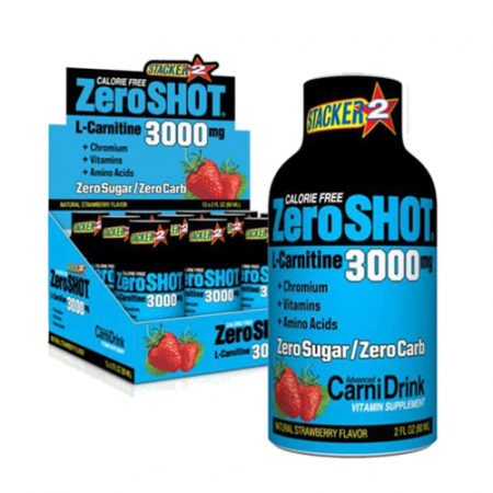 Zero Shot 60 ML 3000 mg L-Carnitine Çilek