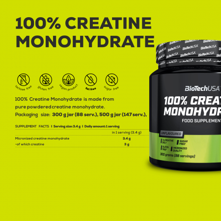 BioTechUSA 100% Creatine Monohydrate