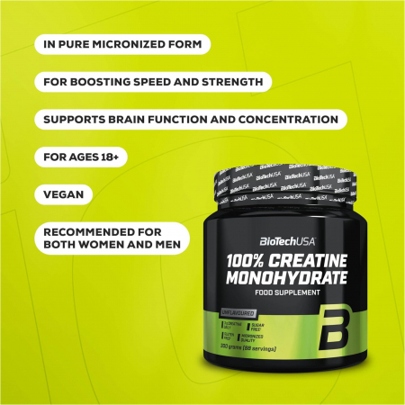 BioTechUSA 100% Creatine Monohydrate