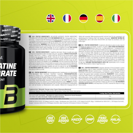 BioTechUSA 100% Creatine Monohydrate