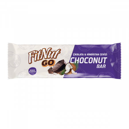 FitNut Coconut Bar Çikolata & Hindistan Cevizi 40 Gr