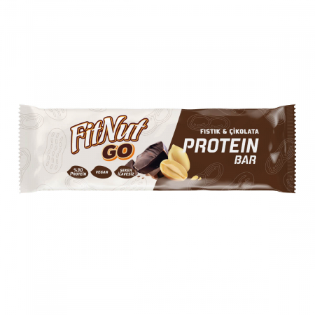 FitNut Protein Bar Fıstık & Çikolata 40 Gr