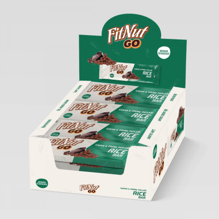 FitNut Rice Bar Kakao & Pirinç Patlağı 20 Gr