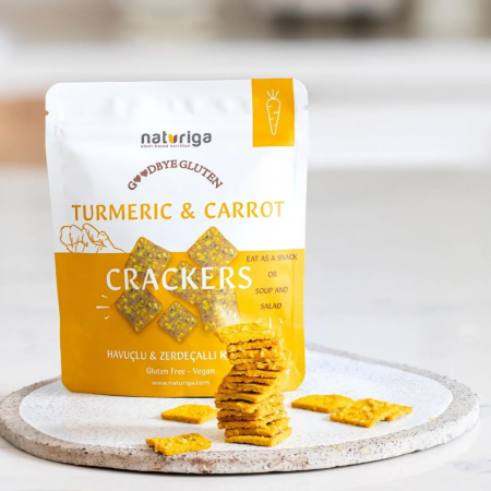 Naturiga Goodbye Havuçlu & Zerdeçallı Kraker