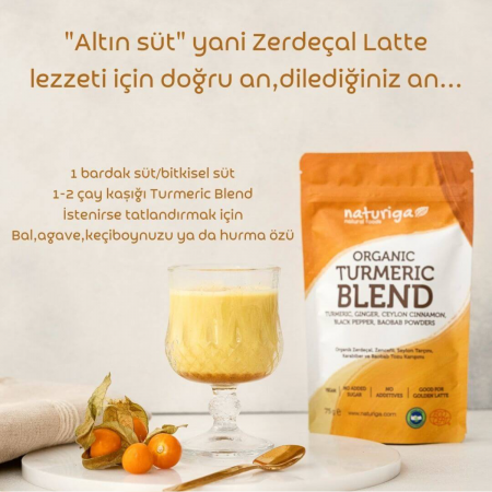 Naturiga Organik Zerdeçal Karışımı