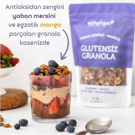 Naturiga Yaban Mersini & Mango Granola