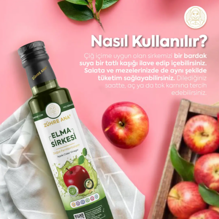 Zühre Ana Elma Sirkesi Doğal Fermantasyon Zühre Ana Elma Sirkesi Doğal Fermantasyon