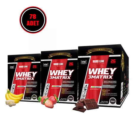 Hardline Whey 3 Matrix 30 Gr x 78 Adet (2340 Gr)