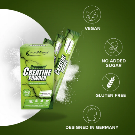 Ironmaxx Creatine Creapure Powder 3,4 gr x