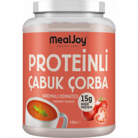 Mealjoy Proteinli Çabuk Çorba Kremalı Domates