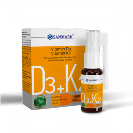Sanmark Vitamin D3K2 Damla