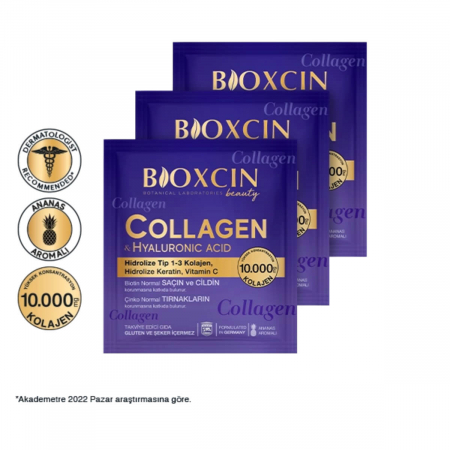Bioxcin Beauty Collagen Hyaluronic Acid Ananas Aromalı