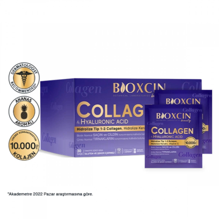 Bioxcin Beauty Collagen Hyaluronic Acid Ananas Aromalı