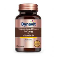 Dynavit Magnesium Citrate 200 Mg & Vitamin D