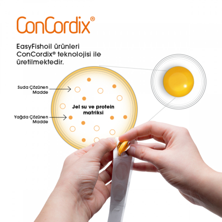 Easy Fish Oil Portakal ve Limon Aromalı Balık Yağı ve D Vitamini Çiğnenebilir