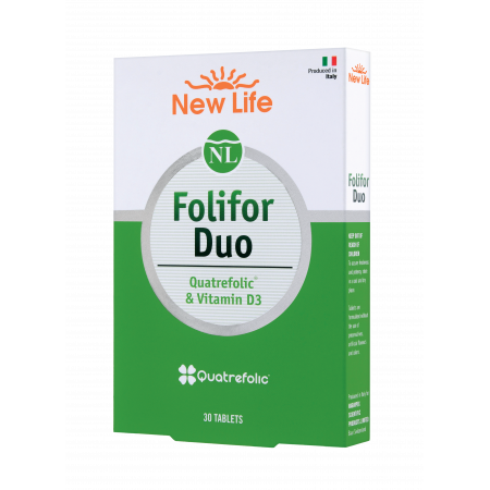 New Life Folifor Duo Vitamin D3 & Quatrefolic