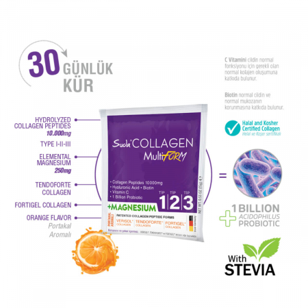 Suda Collagen Multiform + Magnesium Orange 15 gr