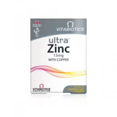 Vitabiotics Ultra Zinc With Copper 15 mg