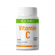 Voonka Vitamin C 500 mg 62 Çiğneme Tablet