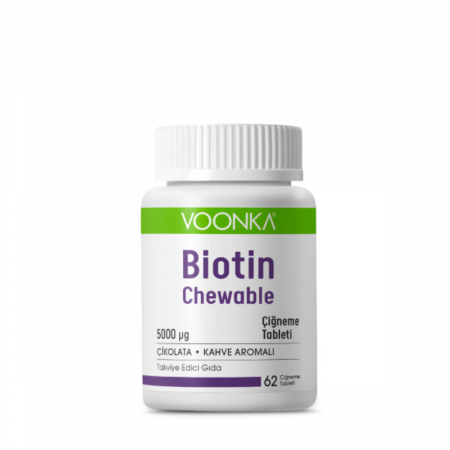 Voonka Biotin 5000 Mcg Çiğneme