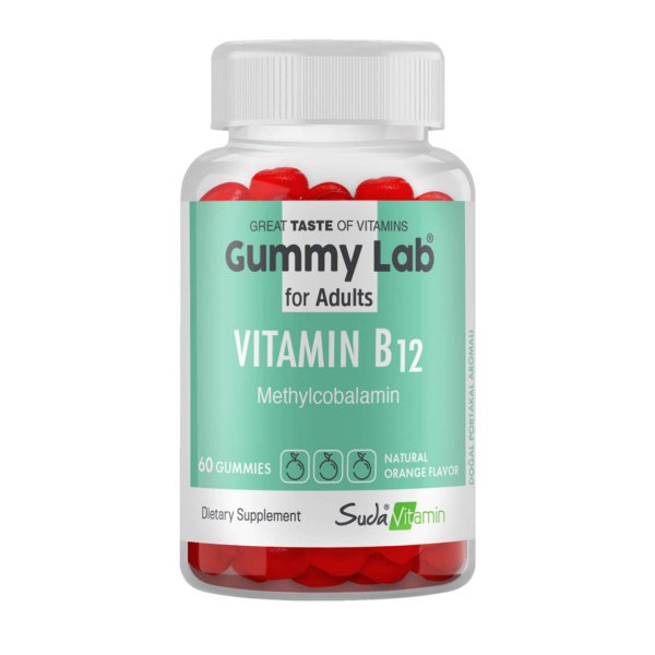 Gummy Lab Vitamin B12 Gummies Adults 60 Adet