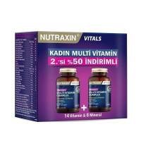 Nutraxin Multivitamin Complex Kadın Avantaj Paket - 2. % 50 İndirimli