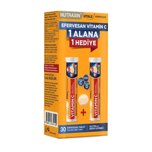 Nutraxin Vitamin C 1 Alana 1 Bedava Efervesan