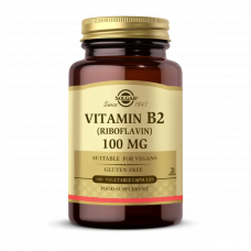 Solgar Vitamin B2 (Riboflavin) 100 mg