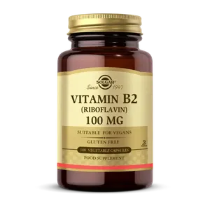 Solgar Vitamin B2 (Riboflavin) 100 mg