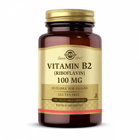 Solgar Vitamin B2 (Riboflavin) 100 mg